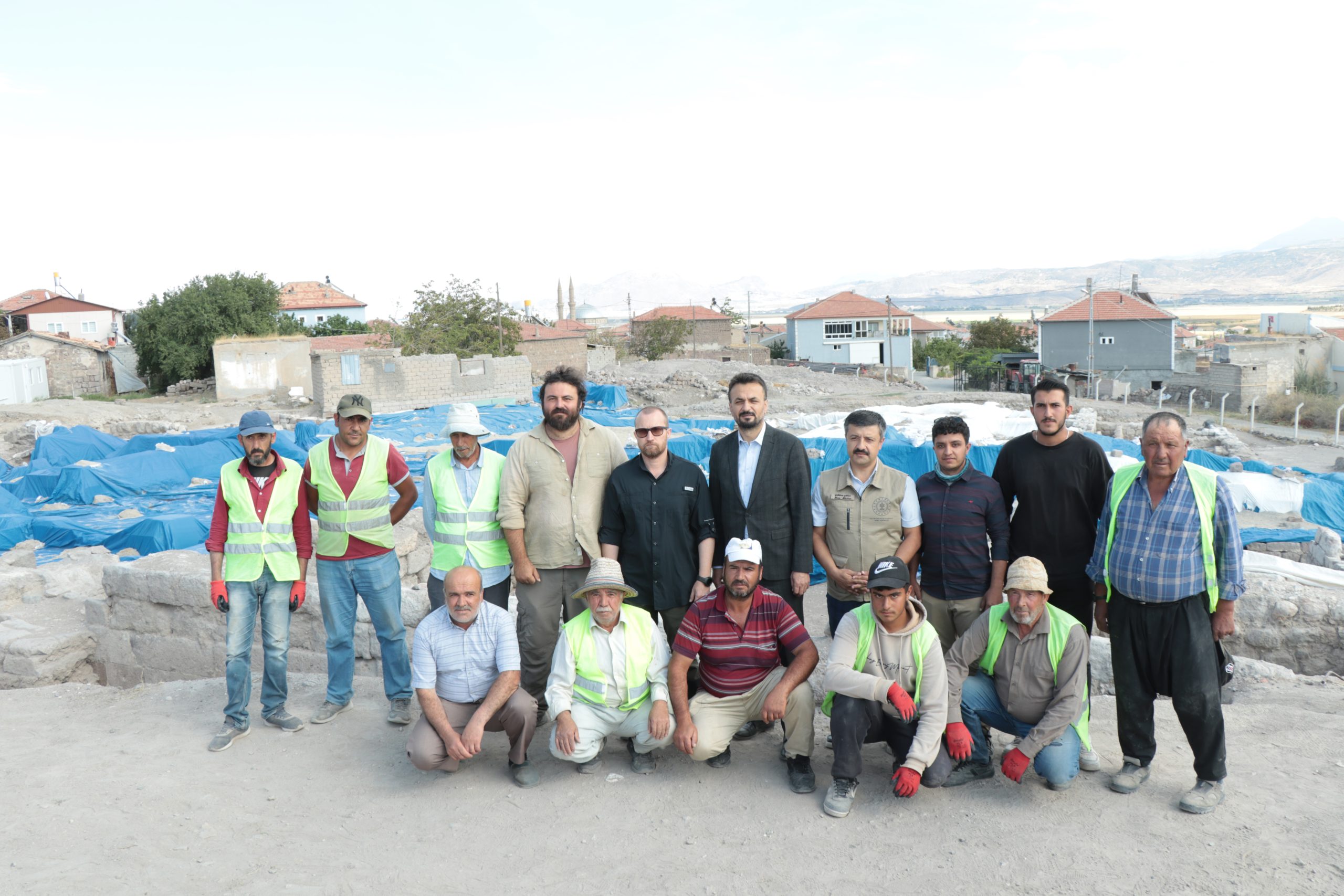 KAYSERİ (AA) – Kayseri'nin İncesu ilçesi Örenşehir Mahallesi'nde 3. yüzyıldan