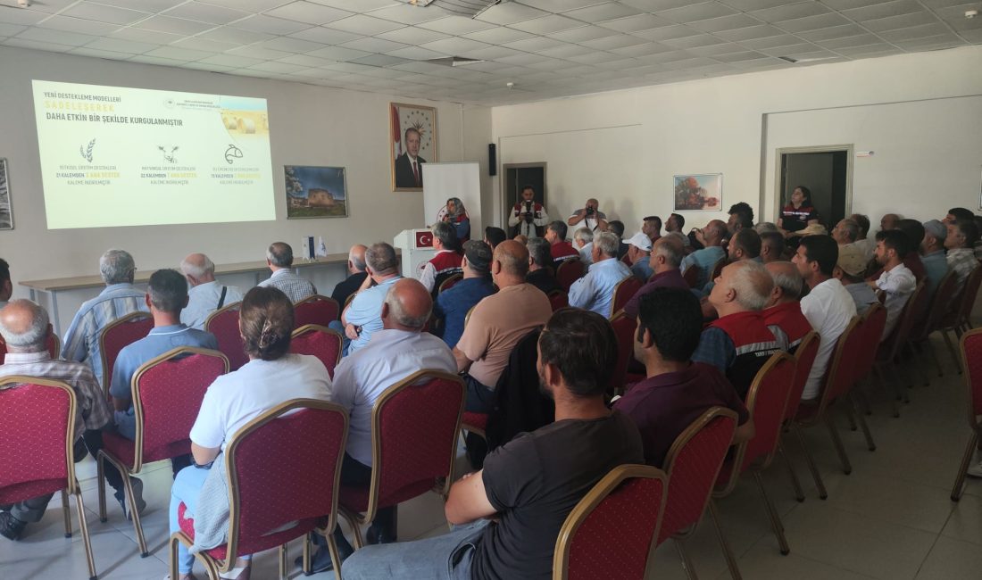 KAYSERİ (AA) – Sarıoğlan'da çiftçilere yönelik "IPARD 3 Tanıtım ve