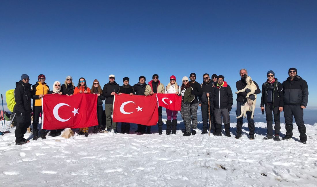Çankırı’da Dağ sporcuları tarafından 2 farklı günde 2 farklı tırmanış