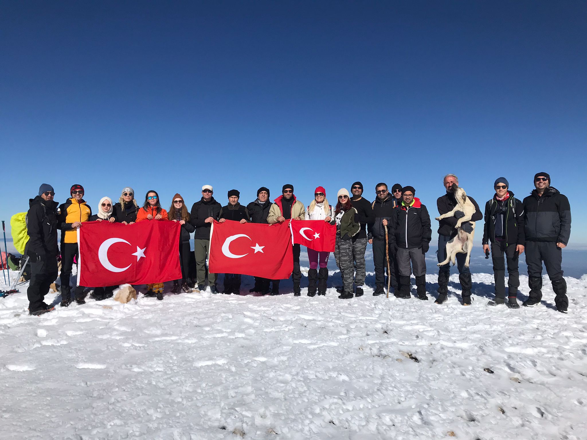 Çankırı’da Dağ sporcuları tarafından 2 farklı günde 2 farklı tırmanış