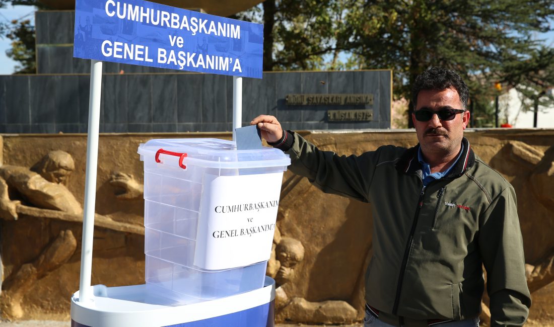 ESKİŞEHİR (AA) – AK Parti Eskişehir İl Başkanlığı, Cumhurbaşkanı Recep