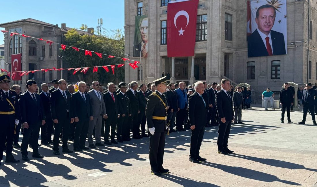 KONYA (AA) – Konya, Karaman, Aksaray ve Afyonkarahisar'da, 29 Ekim