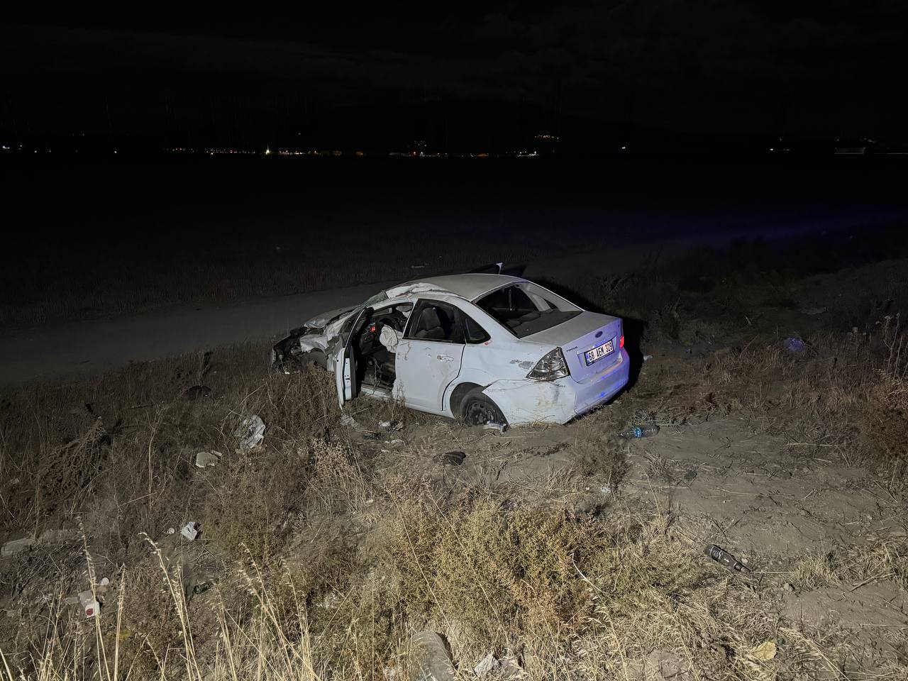 AKSARAY (AA) – Aksaray'da otomobilin devrilmesi sonucu 3 kişi yaralandı.