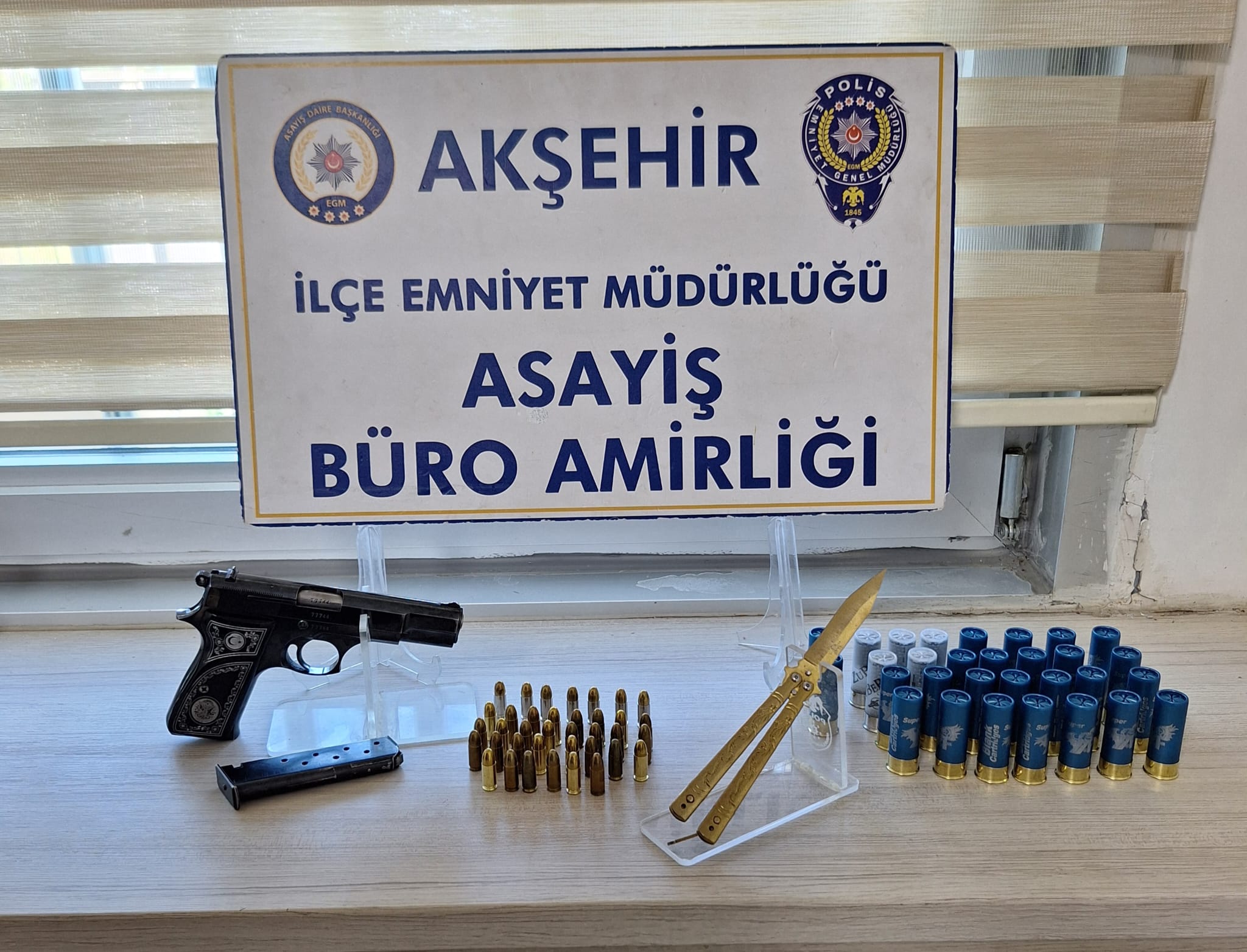 KONYA (AA) – Akşehir İlçe Emniyet Müdürlüğü, 63 personelin katılımıyla