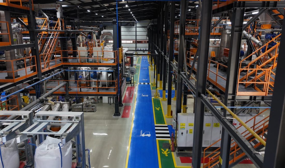 - Mikro granül gübre fabrikası, faaliyetlerine yıllık 12 bin ton