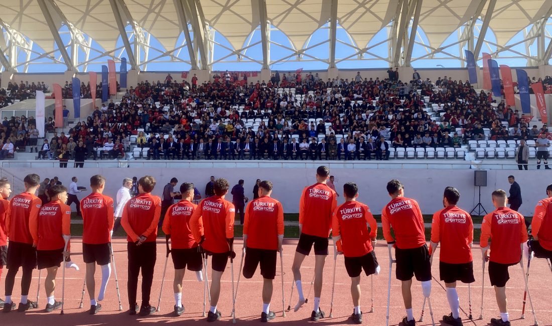 KIRŞEHİR (AA) – Ampute Milli Futbol Takımı, Amatör Spor Haftası