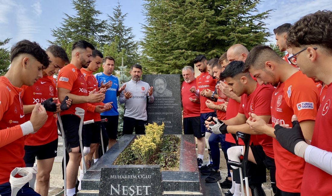 KIRŞEHİR (AA) – Ampute Milli Futbol Takımı, "Bozkırın Tezenesi" olarak