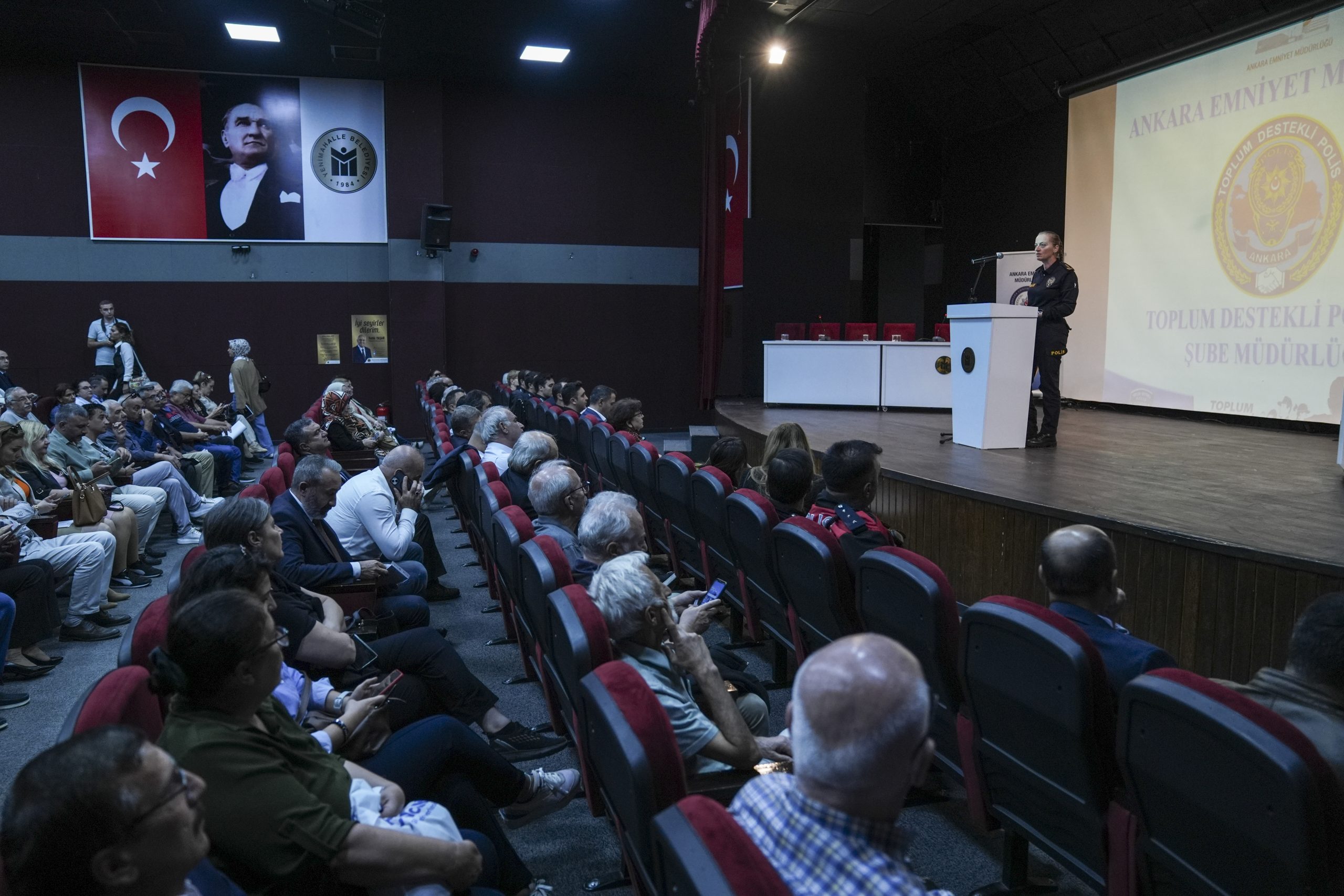 ANKARA (AA) – Ankara Emniyet Müdürlüğü Toplum Destekli Polislik Şube