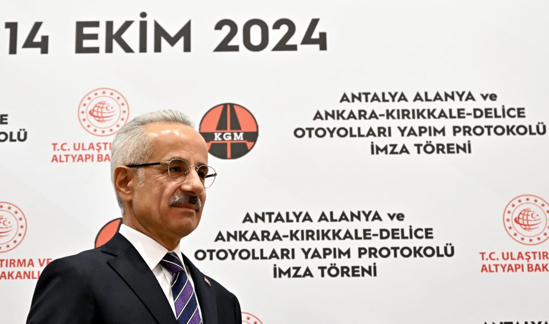 ANKARA (AA) – Ulaştırma ve Altyapı Bakanı Abdulkadir Uraloğlu, son