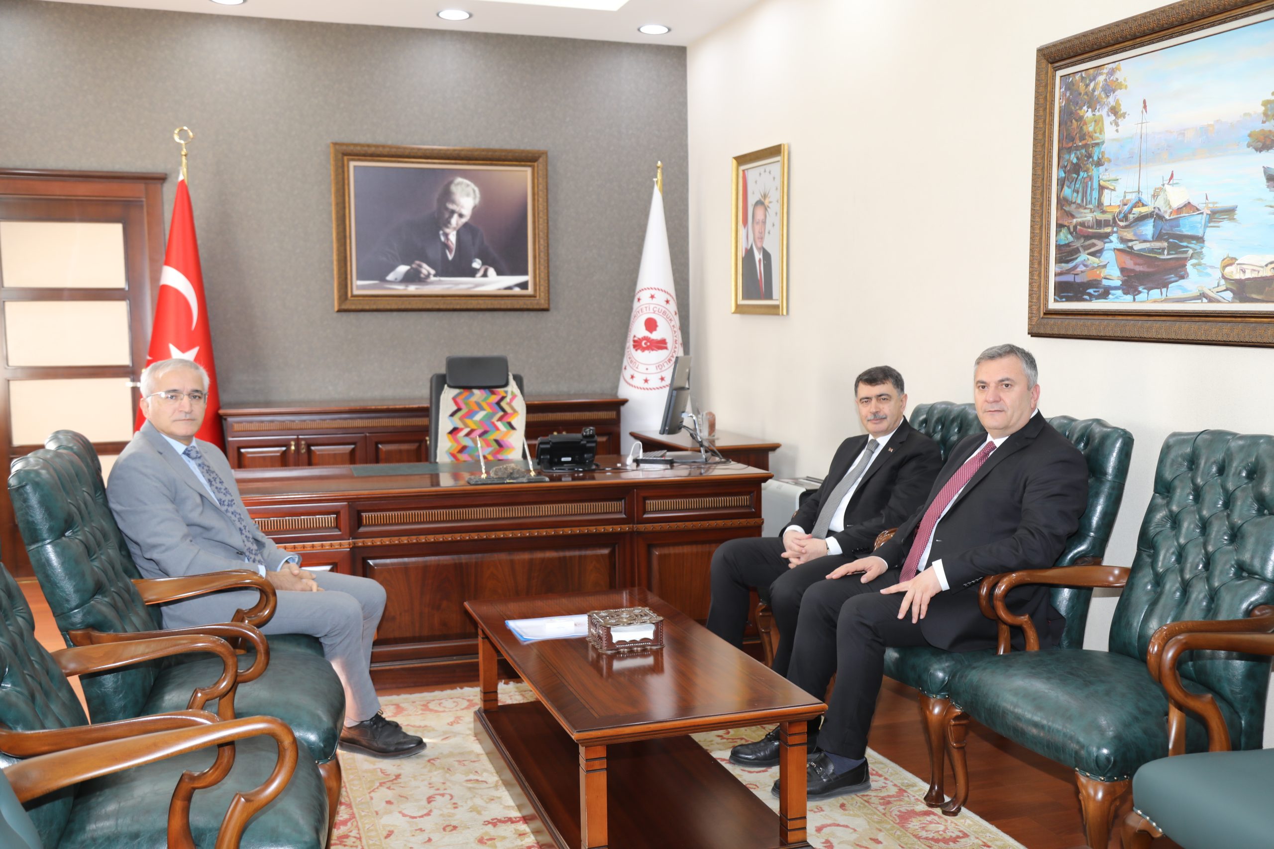 ANKARA (AA) – Ankara Valisi Vasip Şahin, Çubuk'ta kaymakamlık ve