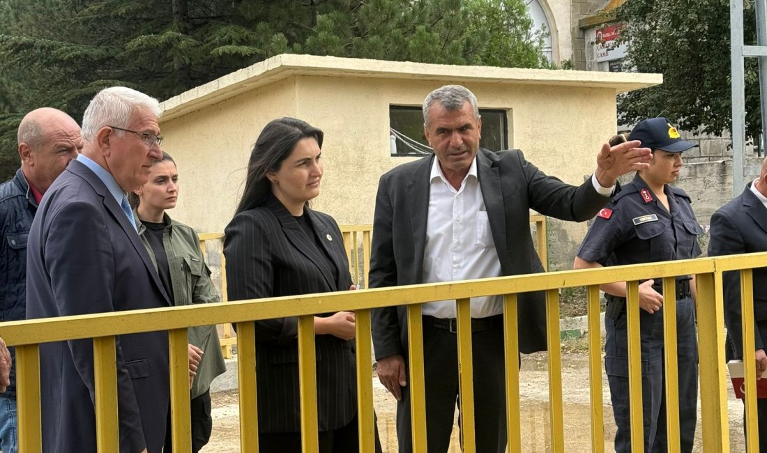 KIRIKKALE (AA) – Bahşılı Kaymakamı Fidan Bozkır, Çamlıca köyünü ziyaret
