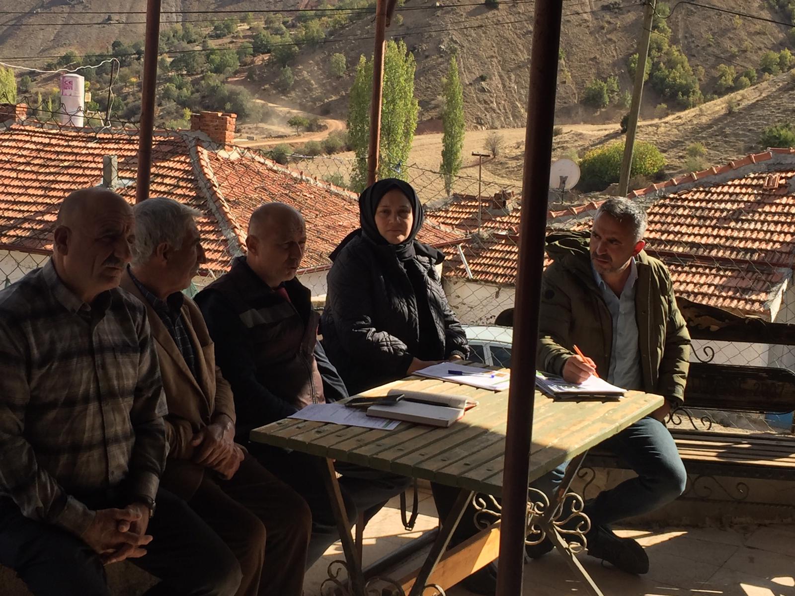 KIRIKKALE (AA) – Kırıkkale'nin Bahşılı ilçesine bağlı Küreboğazı, Büyük Sarıkaya