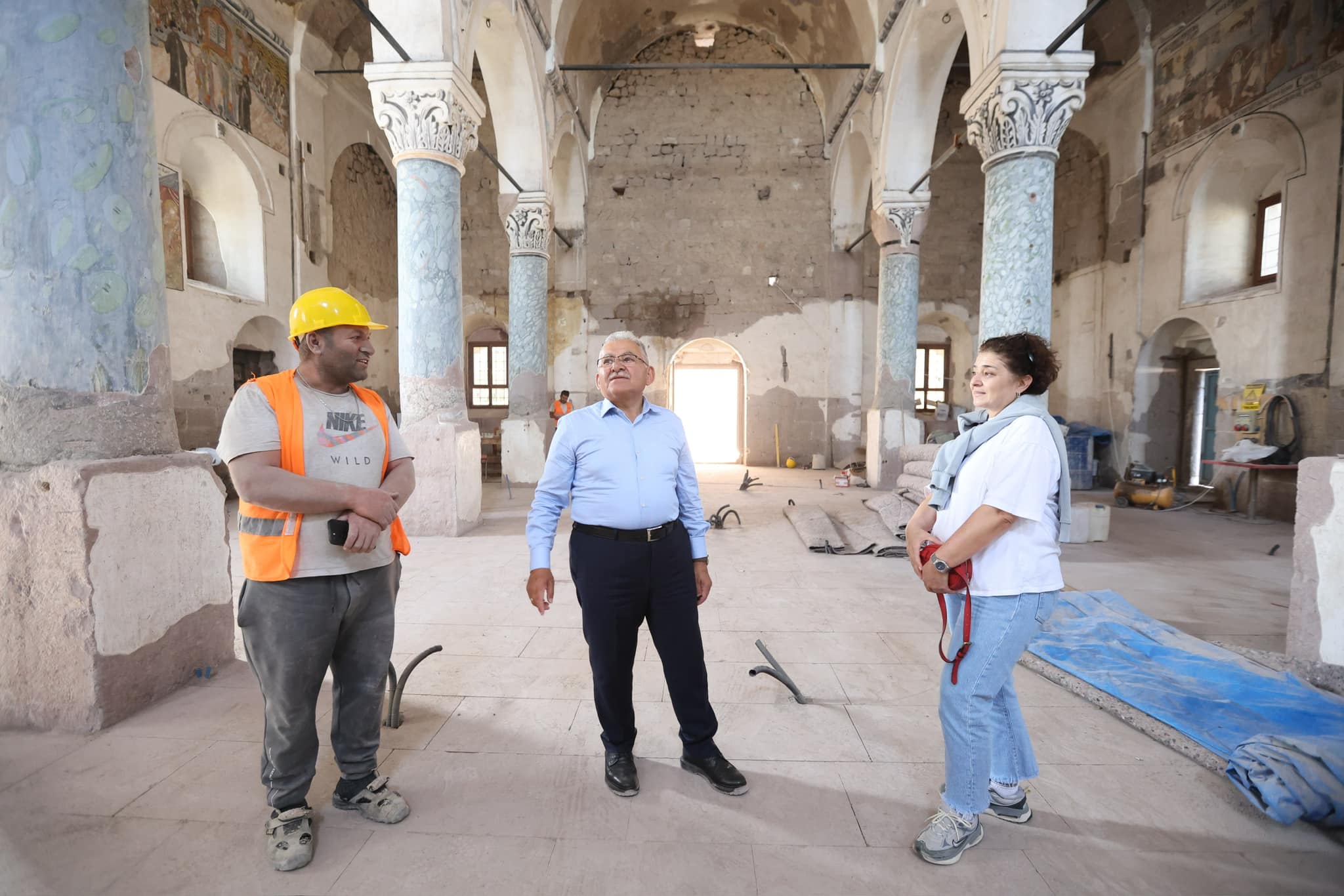 KAYSERİ (AA) – Kayseri Büyükşehir Belediye Başkanı Memduh Büyükkılıç, İncesu