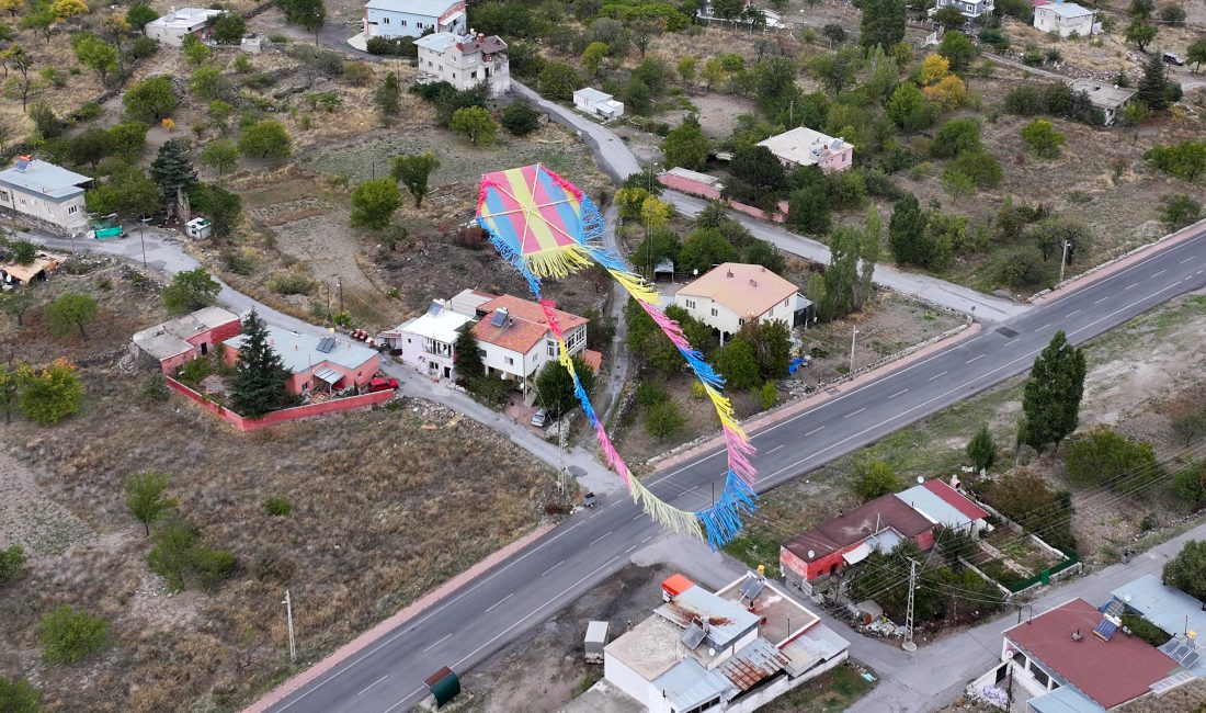 KAYSERİ (AA) – MÜZAHİM ZAHİD TÜZÜN – Kayseri'nin Hacılar ilçesinde