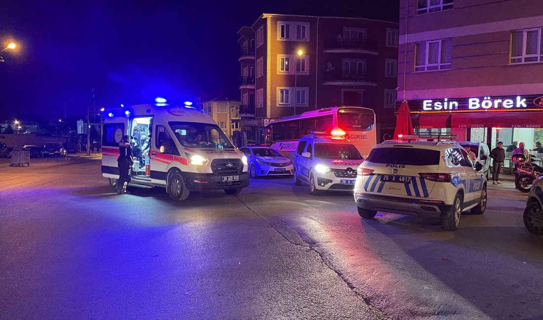 ESKİŞEHİR (AA) – Eskişehir'in Odunpazarı ilçesinde polisten kaçtığı öne sürülen