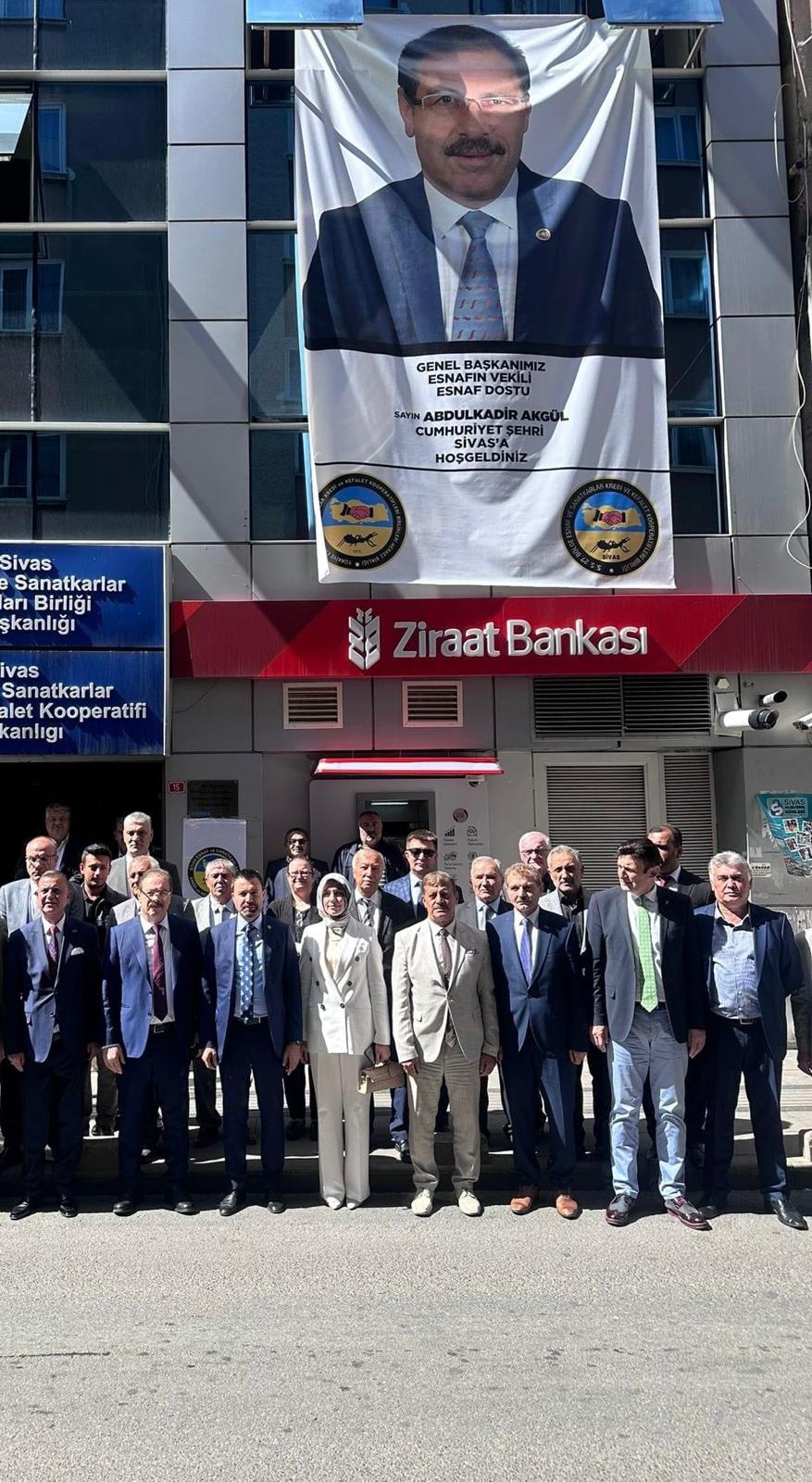 SİVAS (AA) – Sivas Esnaf ve Sanatkarlar Kredi ve Kefalet