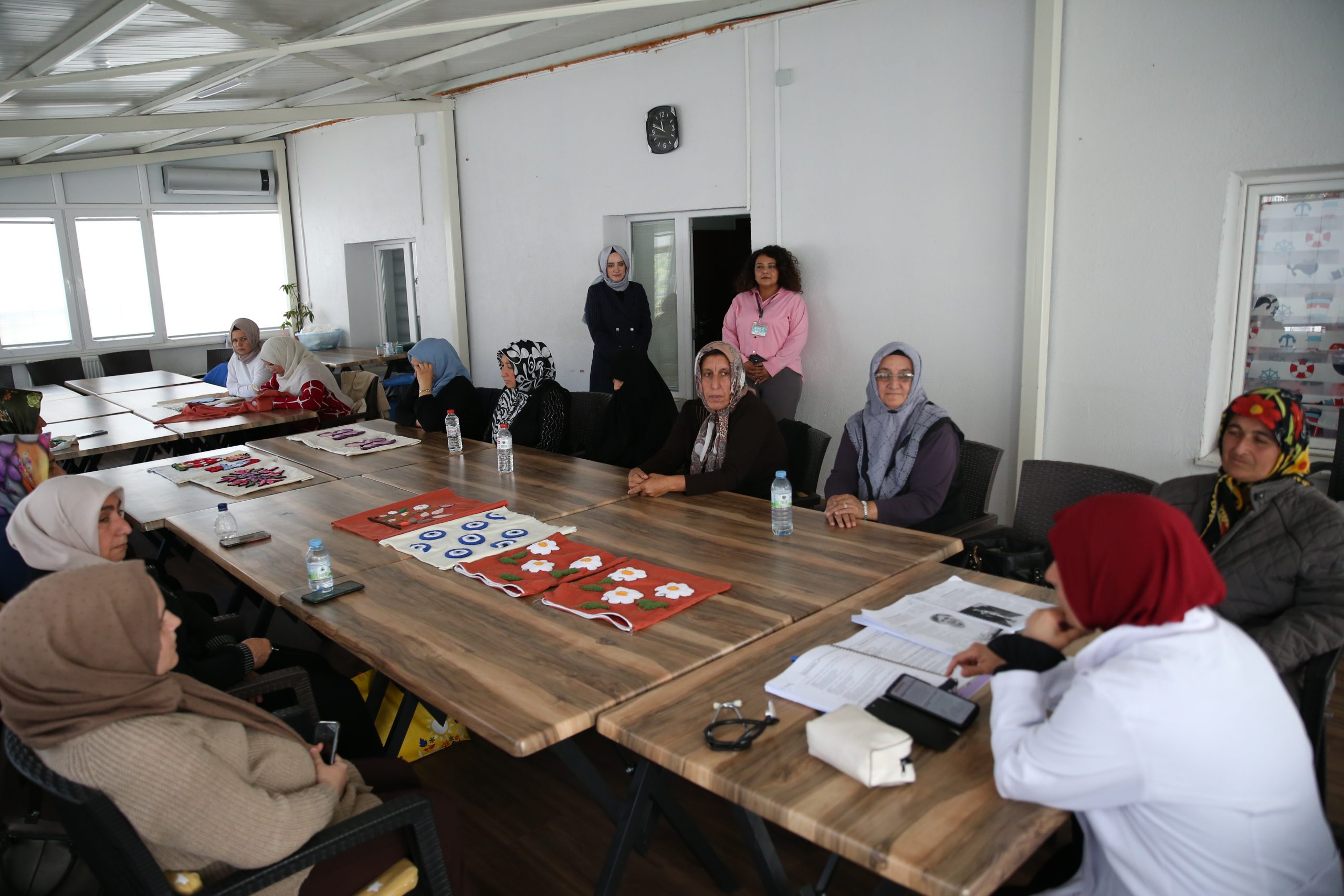 KAYSERİ (AA) – Kayseri'de Hacılar Kaymakamlığı Aile Destek Merkezi'nde açılan,