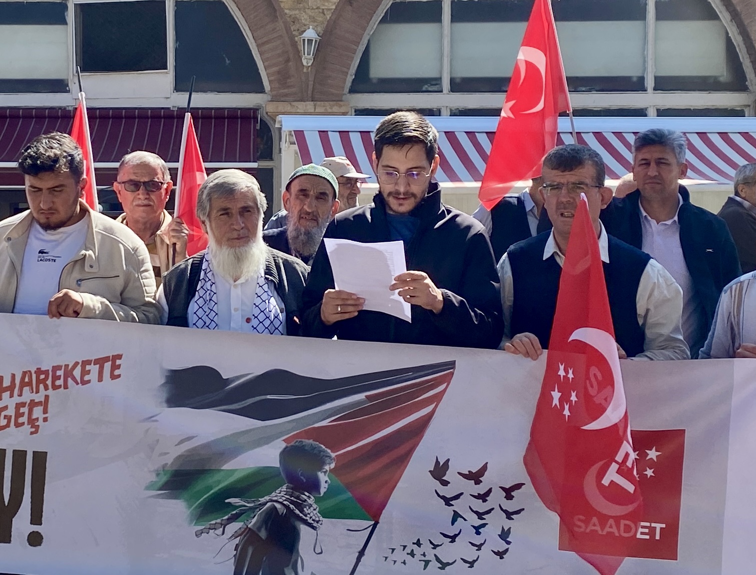 KIRŞEHİR (AA) – İsrail'in Filistin ve Lübnan'a yönelik saldırıları Kırşehir'de