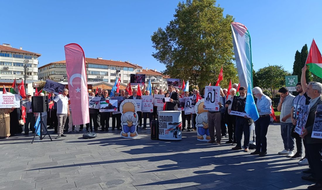 SİVAS (AA) – İsrail'in Filistin ve Lübnan'a yönelik saldırıları Sivas'ta