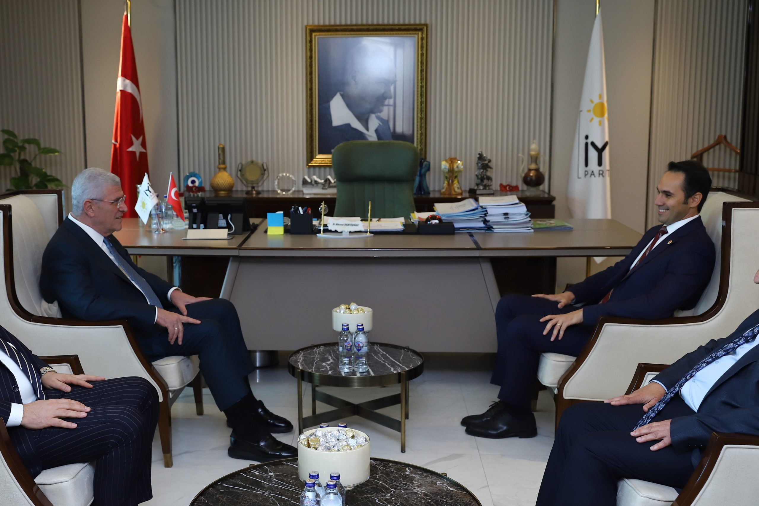 ANKARA (AA) – İYİ Parti Genel Başkanı Müsavat Dervişoğlu, Doğru