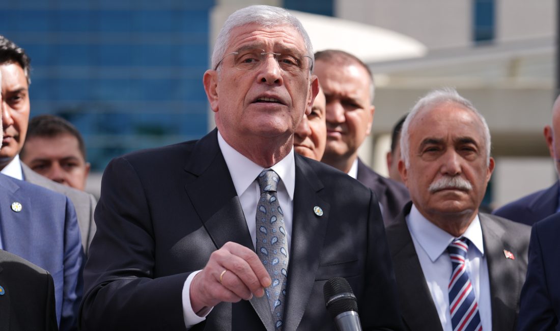 ANKARA (AA) – İYİ Parti Genel Başkanı Müsavat Dervişoğlu, Suriye