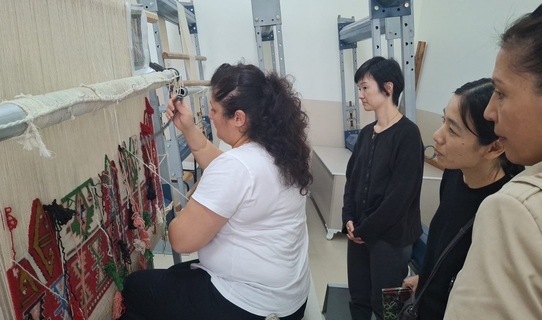 ANKARA (AA) – Japon Sato Mae ile Masumi Katoka, Beypazarı'nda