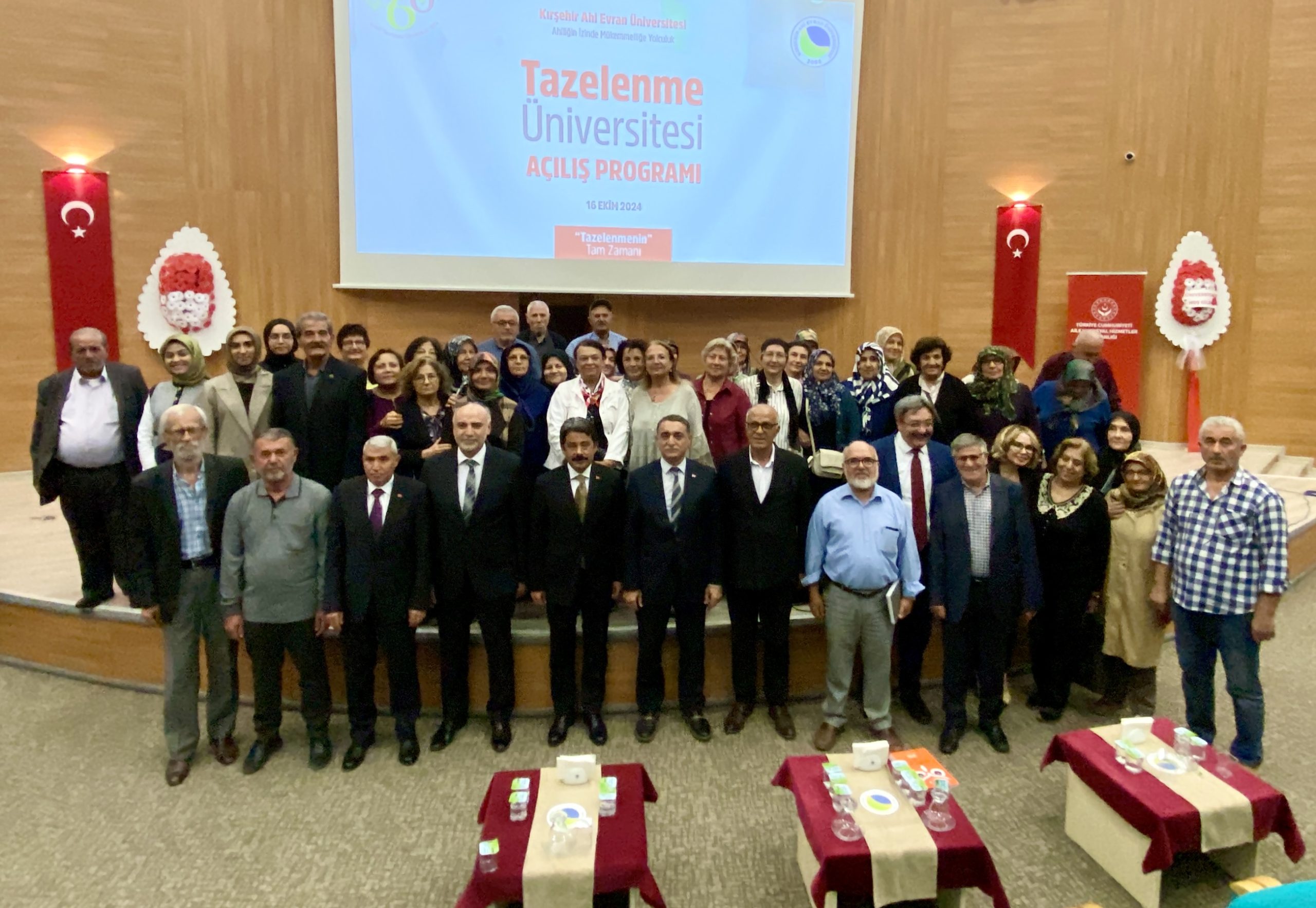 KIRŞEHİR (AA) – Kırşehir Ahi Evran Üniversitesi (KAEÜ) "Tazelenme Üniversitesi"