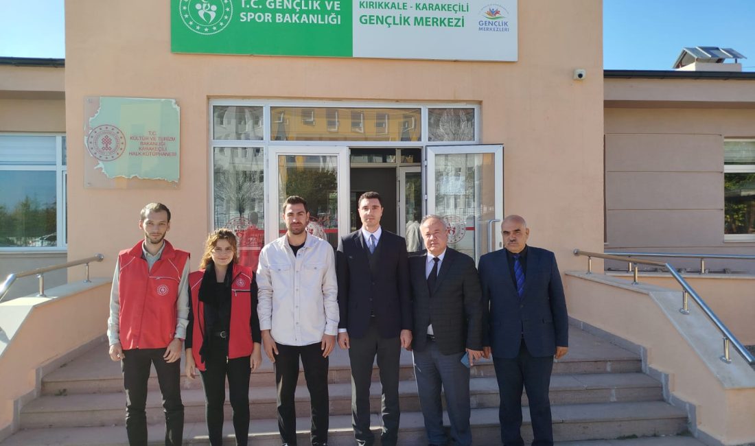 KIRIKKALE (AA) – Karakeçili Kaymakamı İbrahim Ergin, ilçedeki kurumları ziyaret