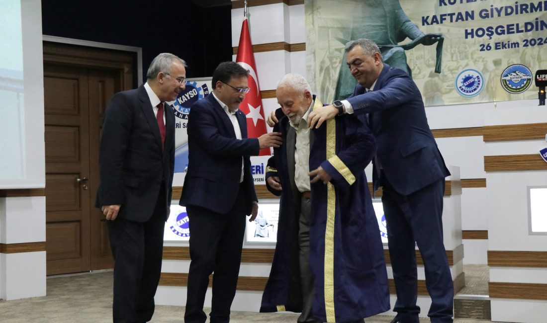 KAYSERİ (AA) – Kayseri Sanayi Odası (KAYSO) tarafından yılın Ahisi