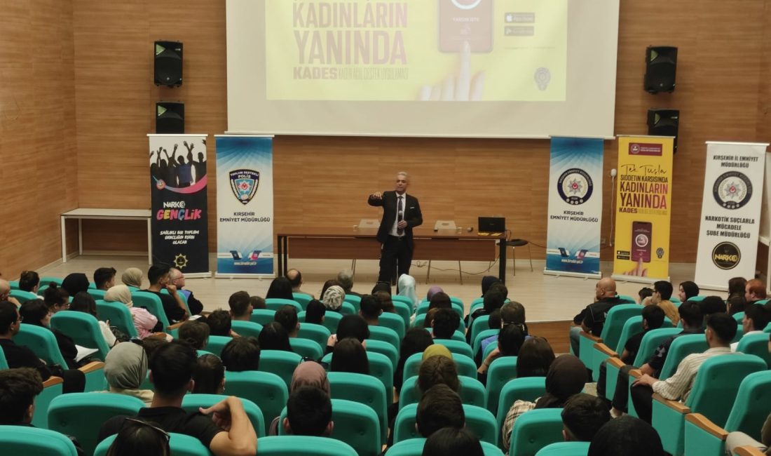 KIRŞEHİR (AA) – Kırşehir Emniyet Müdürlüğü ekipleri tarafından "Biliyorum Güvendeyim