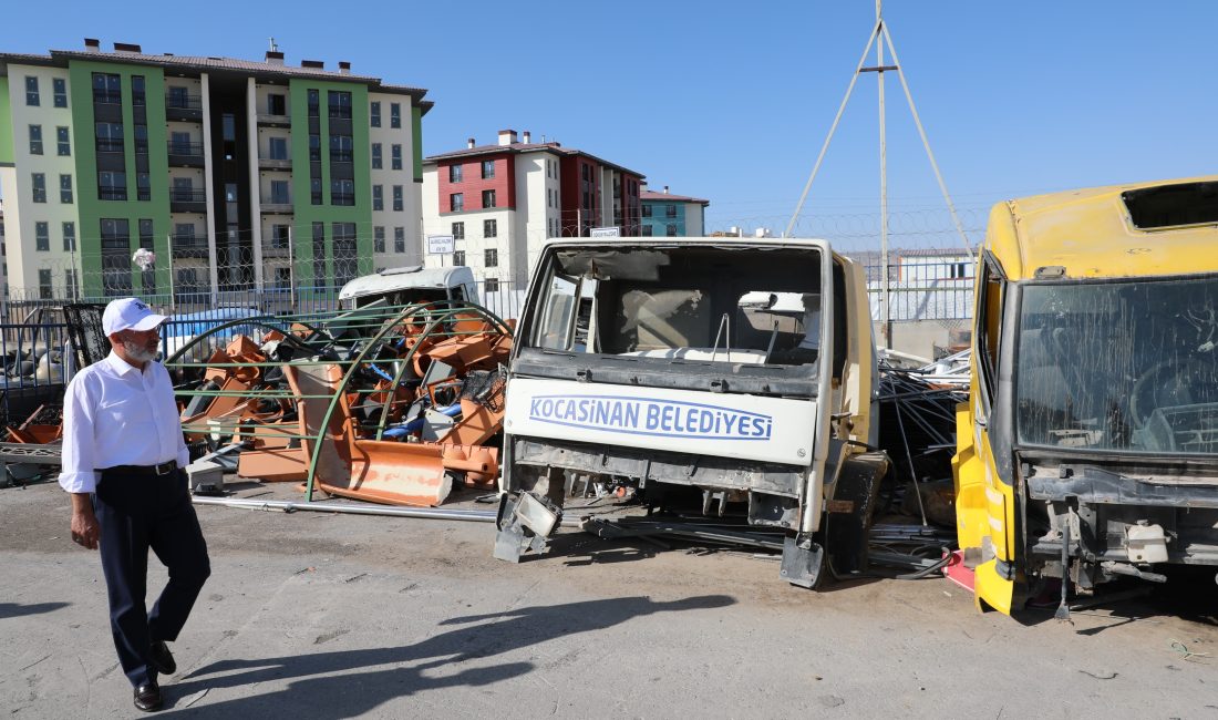 KAYSERİ (AA) – Kocasinan Belediye Başkanı Ahmet Çolakbayrakdar, Makina İkmal