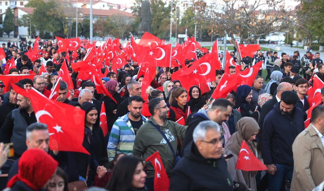 KONYA (AA) – Konya'da, Cumhuriyet'in 101. yıl dönümü ve 29