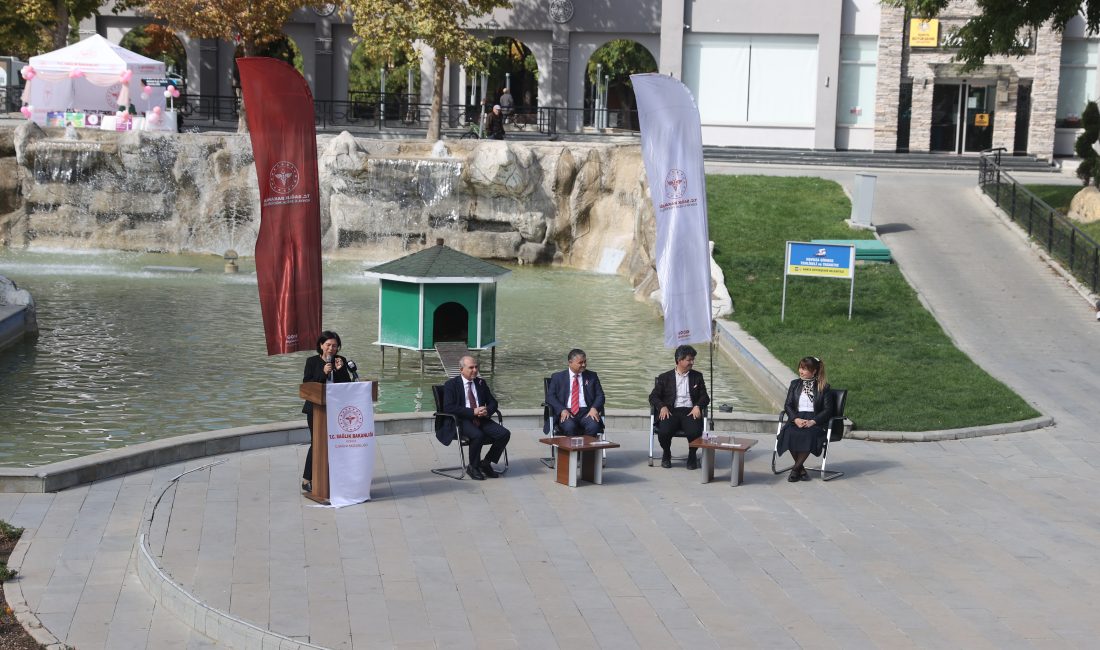 KONYA (AA) – Konya İl Sağlık Müdürlüğü, Meme Kanseri Farkındalık