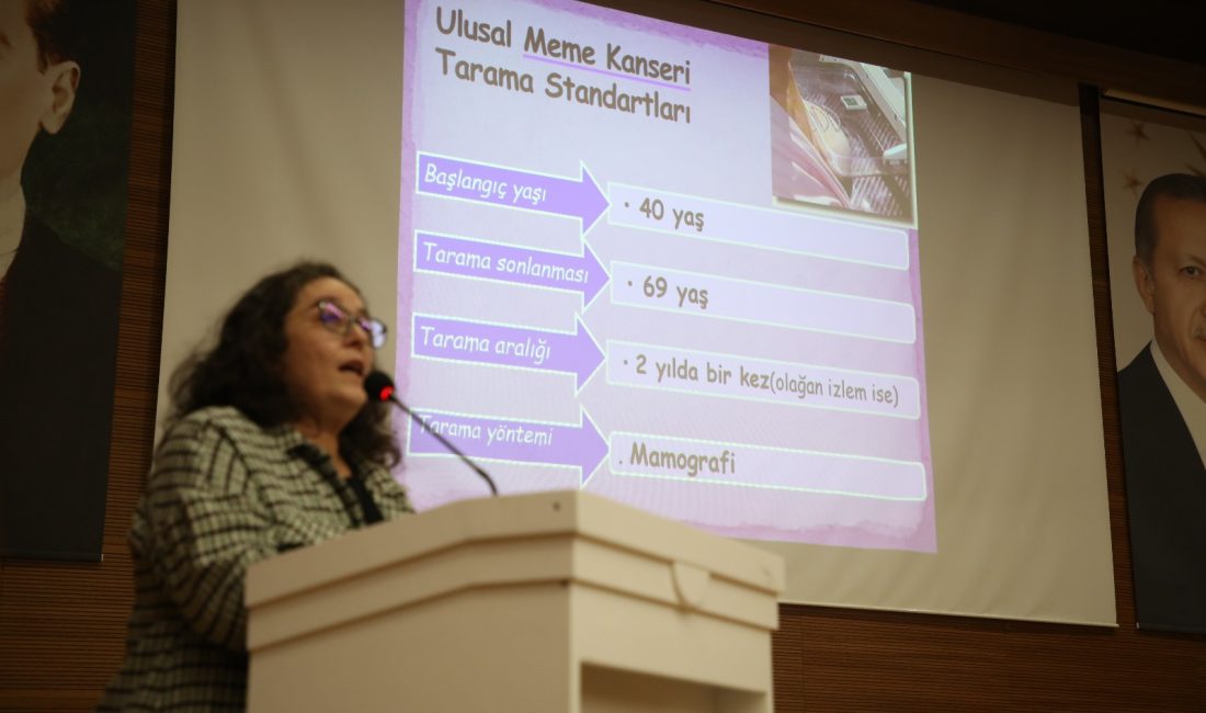 KAYSERİ (AA) – Melikgazi Belediyesi tarafından "Meme Kanseri Farkındalık Ayı"