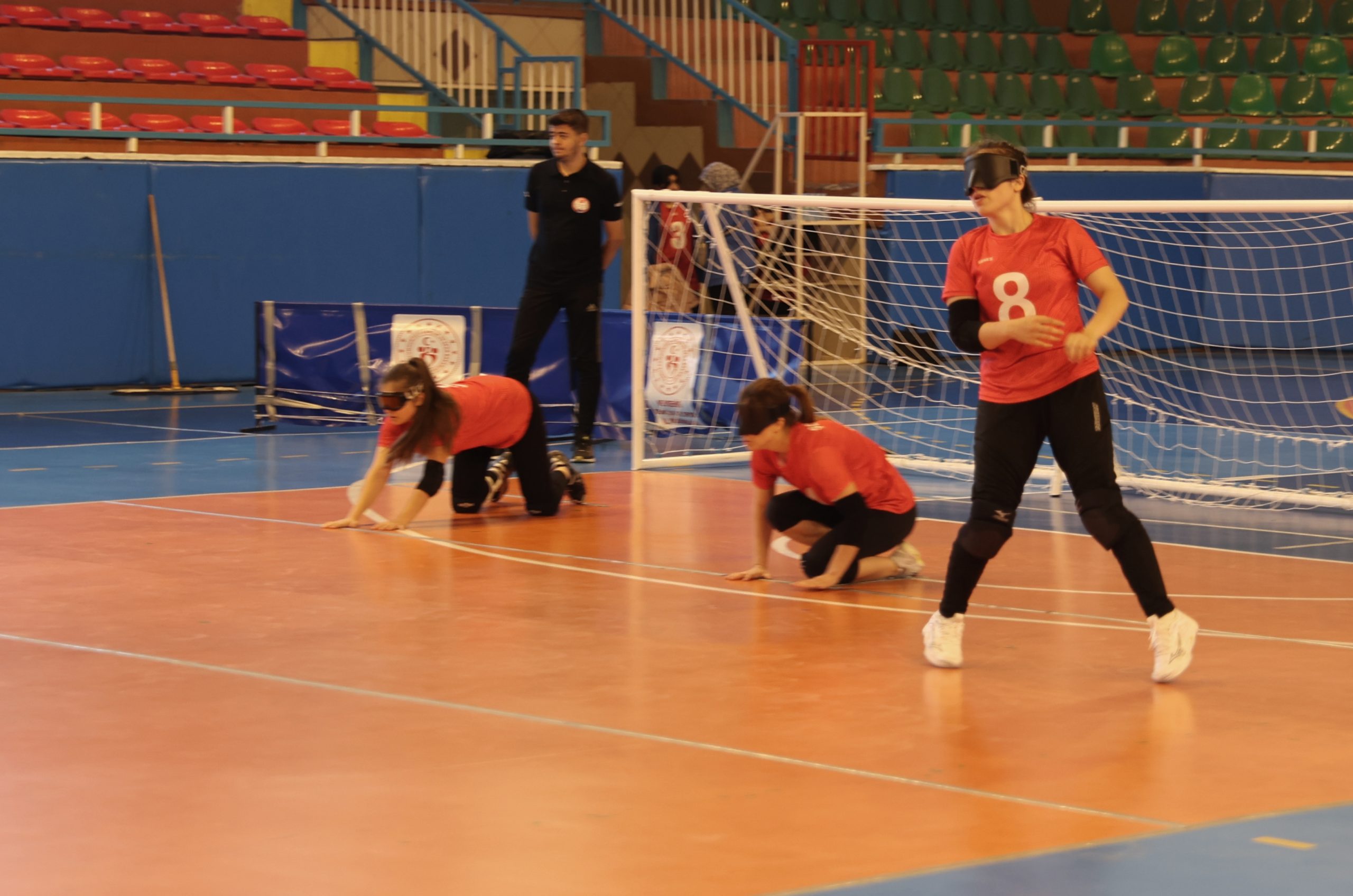 NEVŞEHİR (AA) – BEHÇET ALKAN – Golbol Kadın Milli Takımı