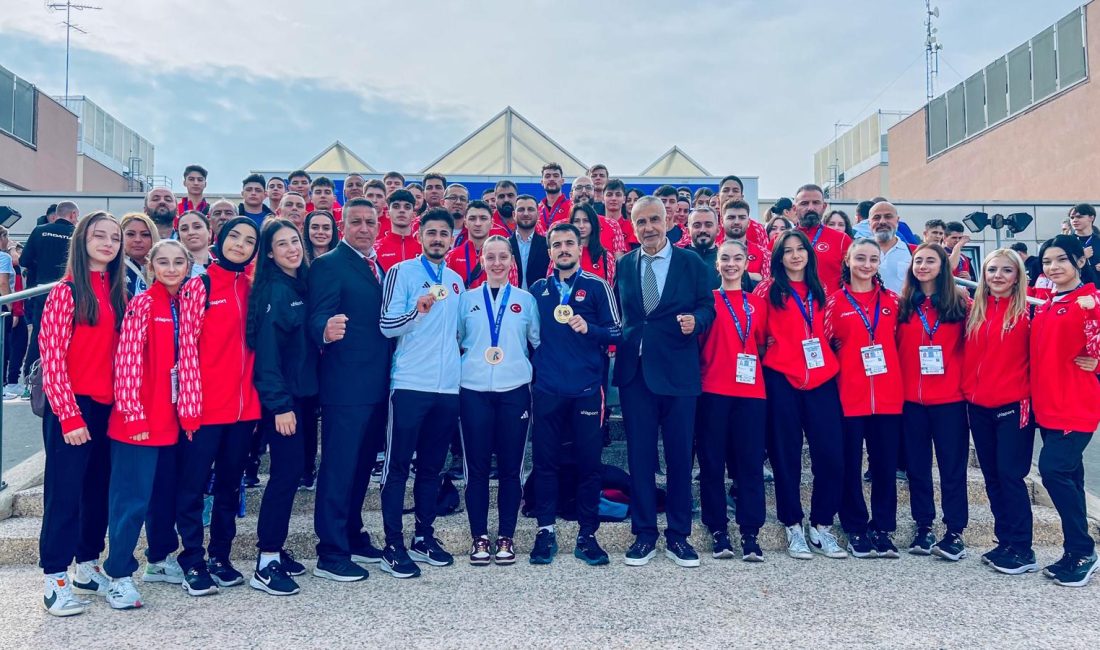 ANKARA (AA) – Milli karateciler, İtalya'da düzenlenen Gençler Dünya Karate