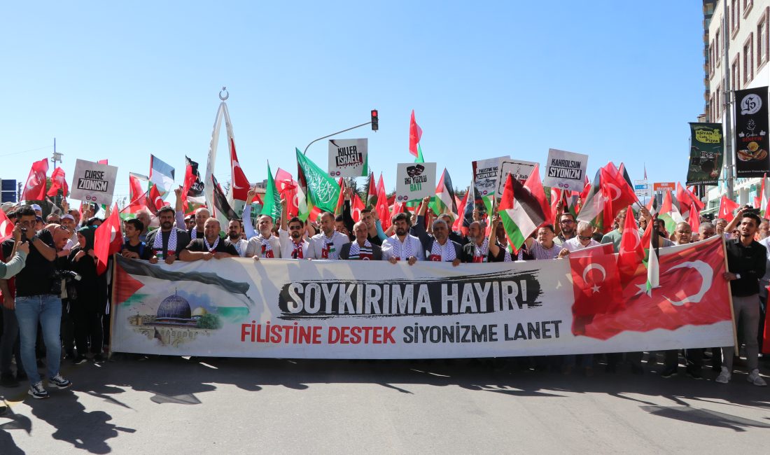 KIRIKKALE (AA) – Kırıkkale ve Niğde'de, İsrail'in Filistin'e yönelik saldırılarına