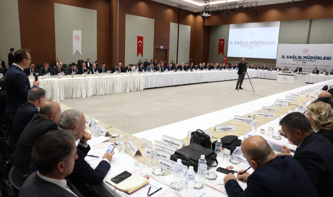 ANKARA (AA) – Sağlık Bakanı Kemal Memişoğlu başkanlığında gerçekleştirilen İl