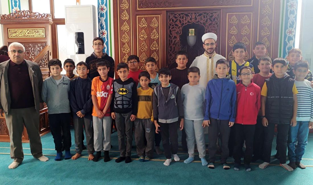 YOZGAT (AA) – Sorgun Müftülüğünün gençlik faaliyetleri kapsamında ilçe vaizi