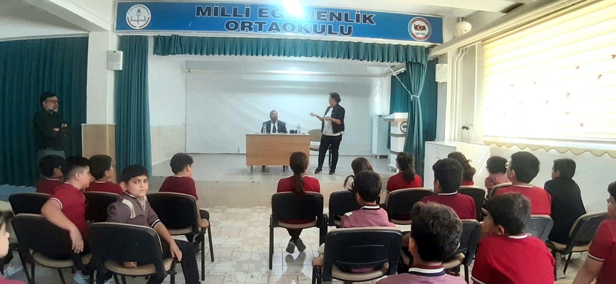 YOZGAT (AA) – Sorgun Milli Egemenlik Ortaokulu'nda engellilere yönelik farkındalık