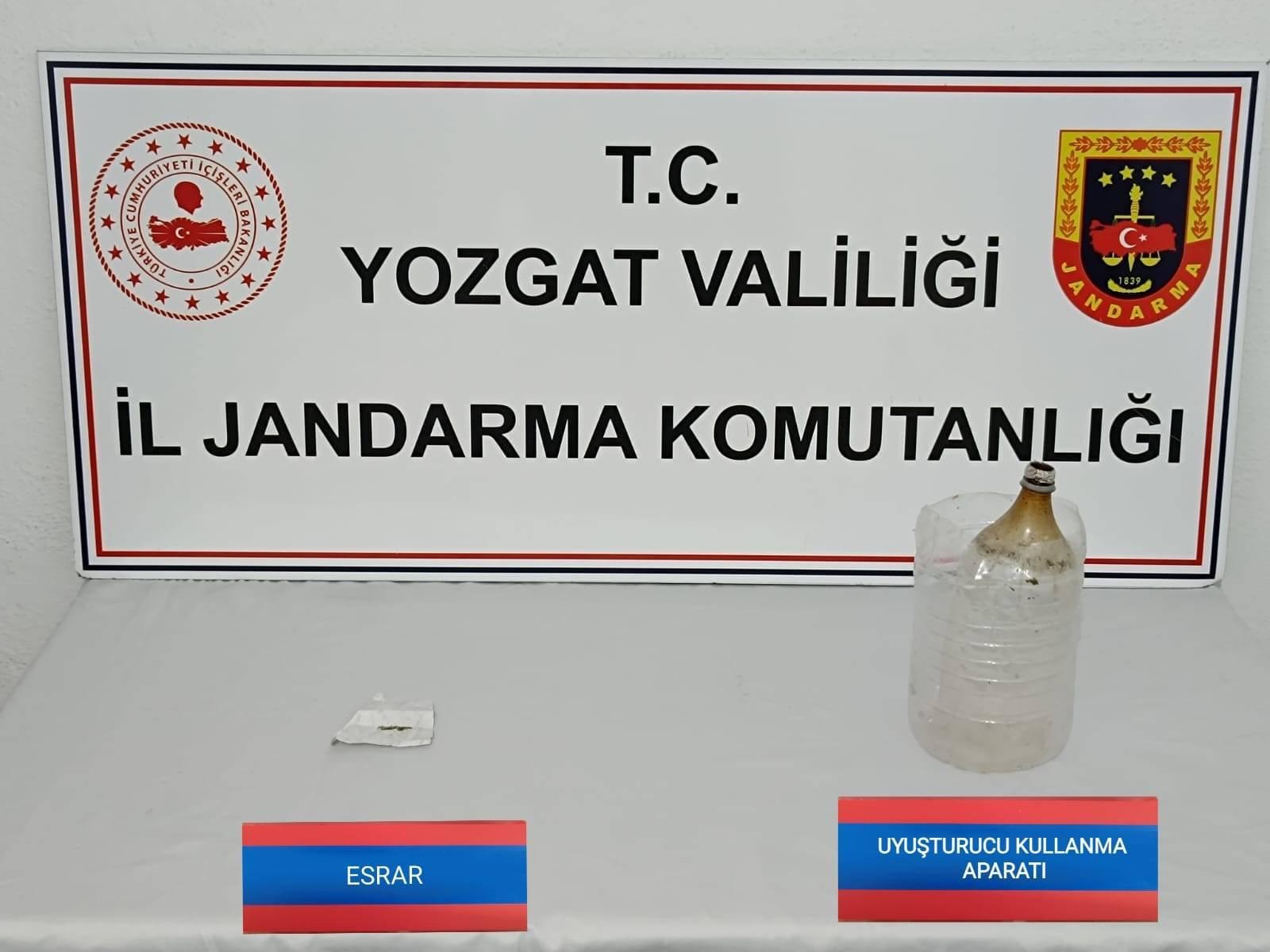 YOZGAT (AA) – Yozgat'ta uyuşturucu kullandığı tespit edilen 3 şüpheli