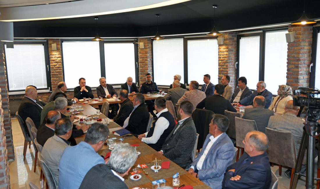 KAYSERİ (AA) – Kayseri'nin Talas ilçesinde Muhtarlar Günü dolayısıyla program