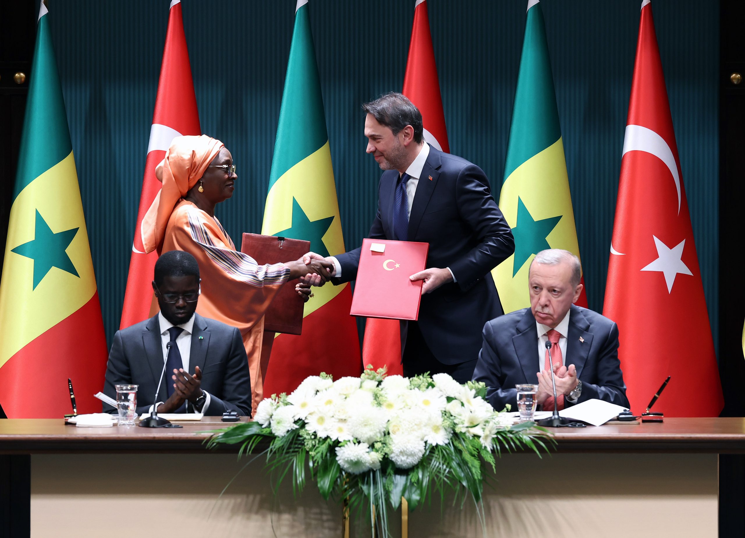 ANKARA (AA) – Cumhurbaşkanı Recep Tayyip Erdoğan ve Senegal Cumhurbaşkanı