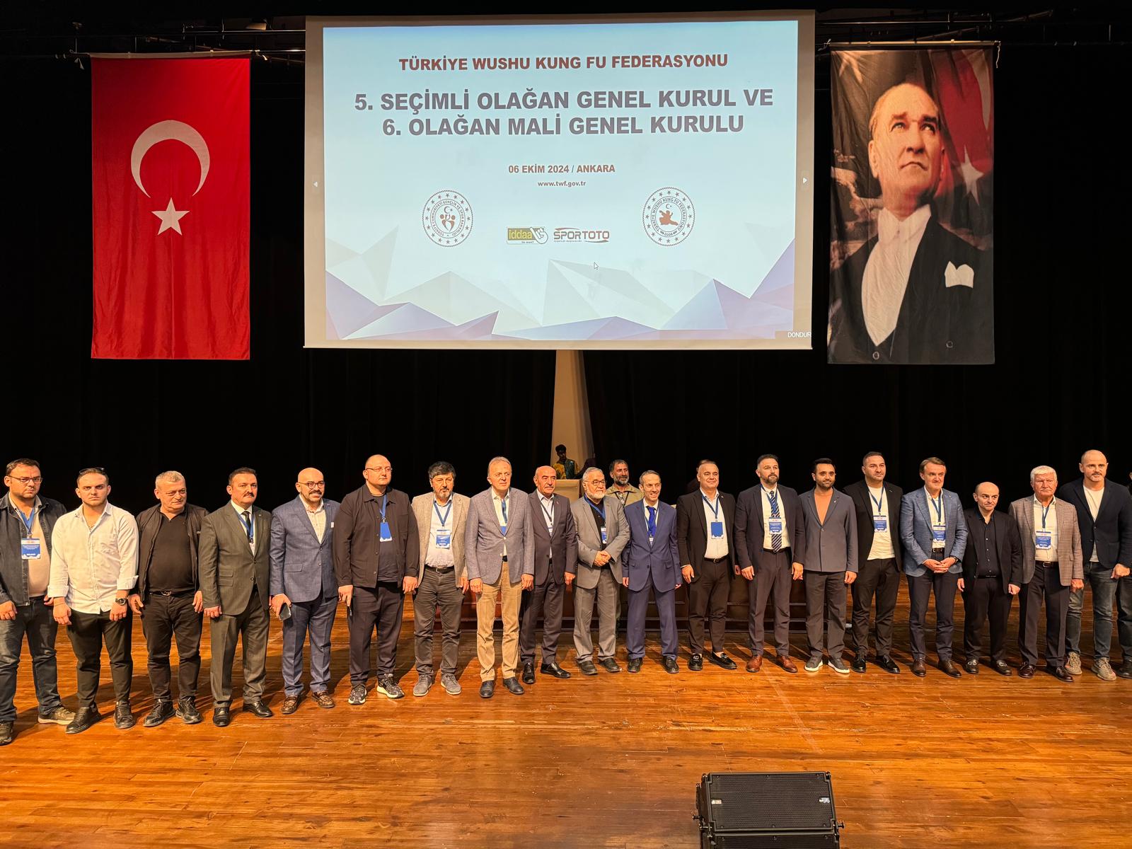ANKARA (AA) – Türkiye Wushu Kung Fu Federasyonunun olağan genel