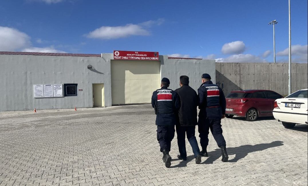 YOZGAT (AA) – Yozgat'ta 7 yıl 6 ay kesinleşmiş hapis