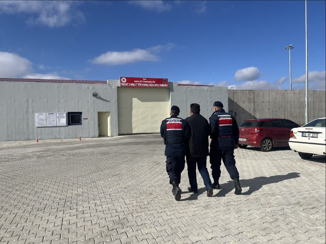 YOZGAT (AA) – Yozgat'ta 7 yıl 6 ay kesinleşmiş hapis