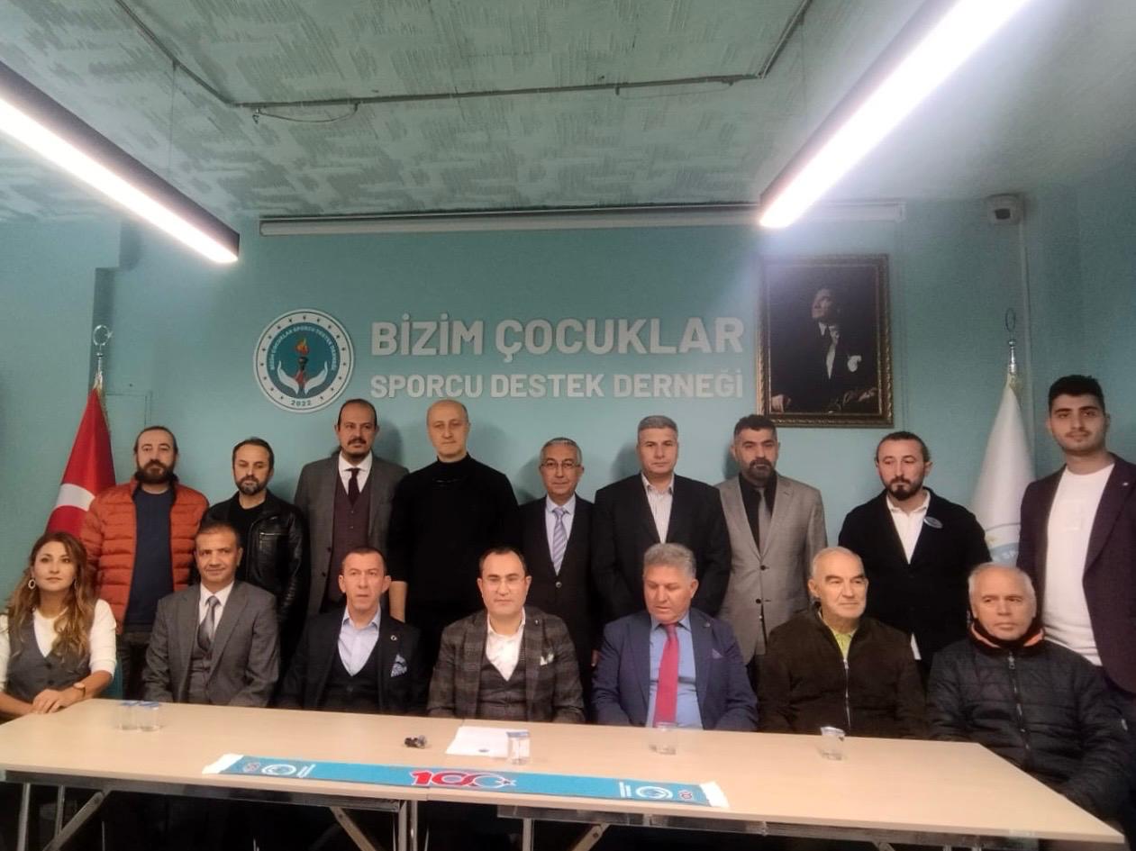 KONYA (AA) – Bizim Çocuklar Sporcu Destek Derneği üyeleri "20