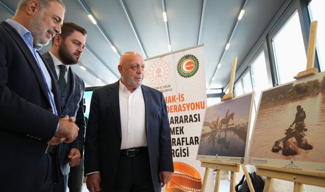 ANKARA (AA) – HAK-İŞ'in 5'incisini düzenlediği Uluslararası Emek Fotoğrafları Yarışması'nda