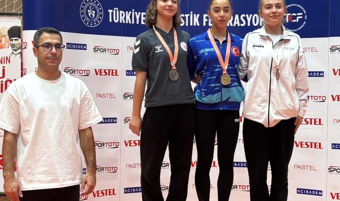 Çankırılı sporcular Samsun’da düzenlenen Trampolin Cimnastik Kulüpler arası Türkiye Şampiyonası’nda