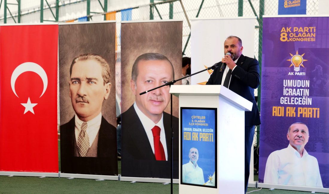 ESKİŞEHİR (AA) – Eskişehir'de, AK Parti 8. Olağan İlçe Kongreleri